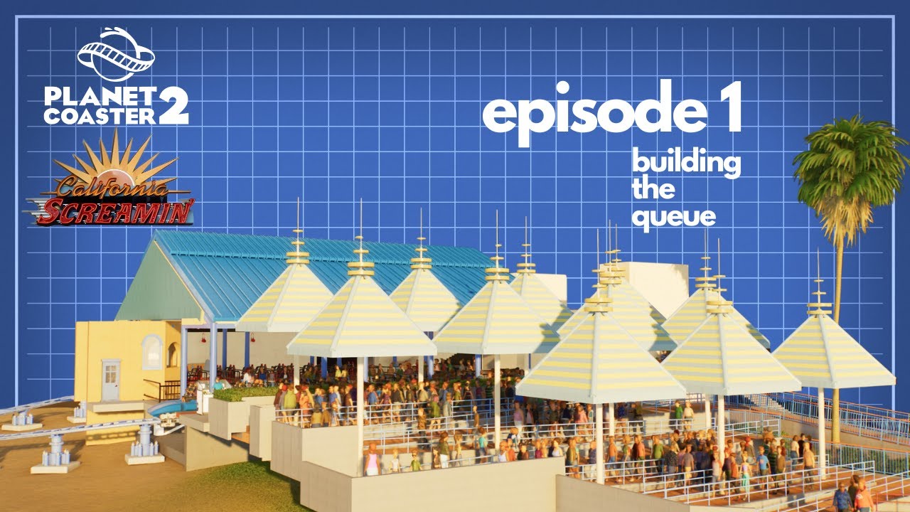 Building California Screamin' in Planet Coaster 2 | (Episode 1)