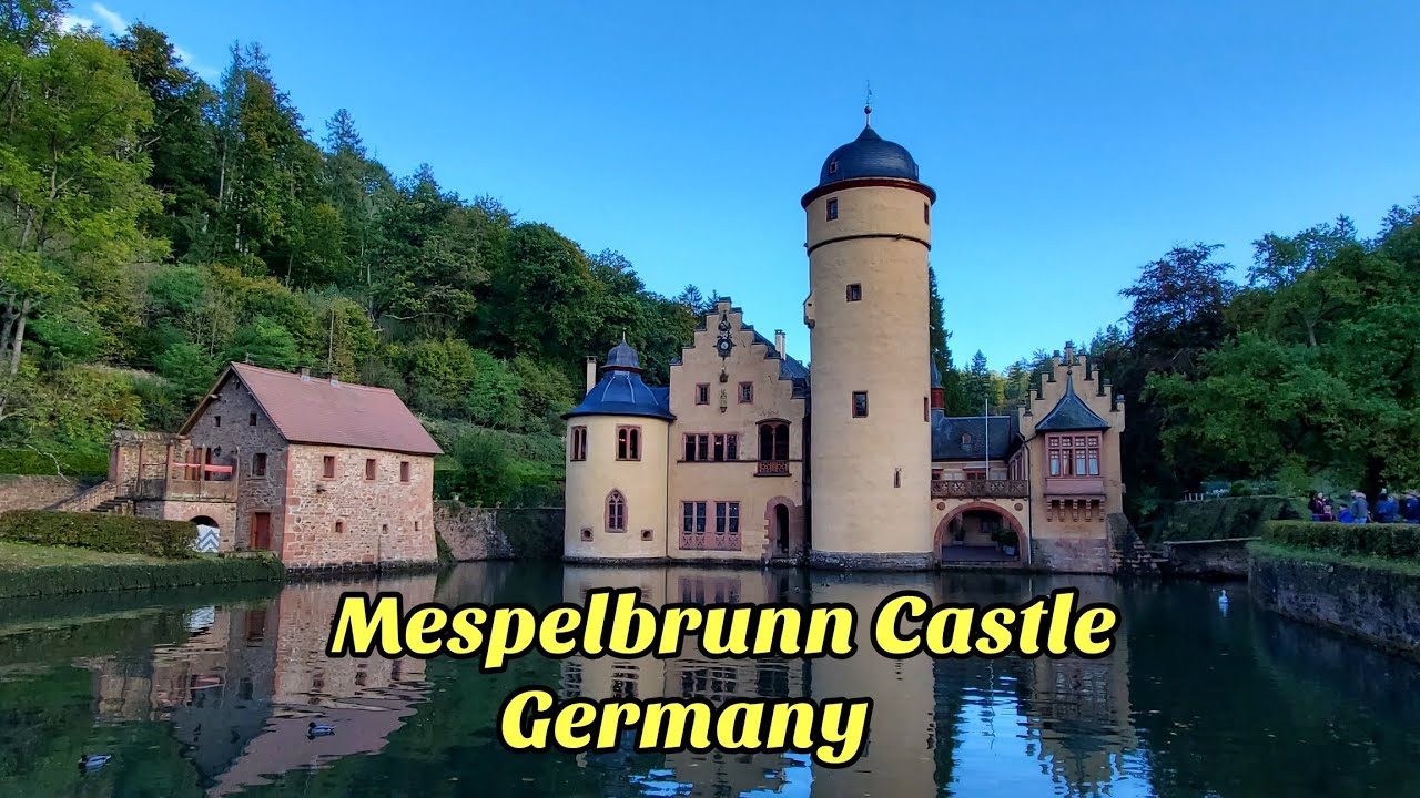 Mespelbrunn Castle Germany October 16, 2021