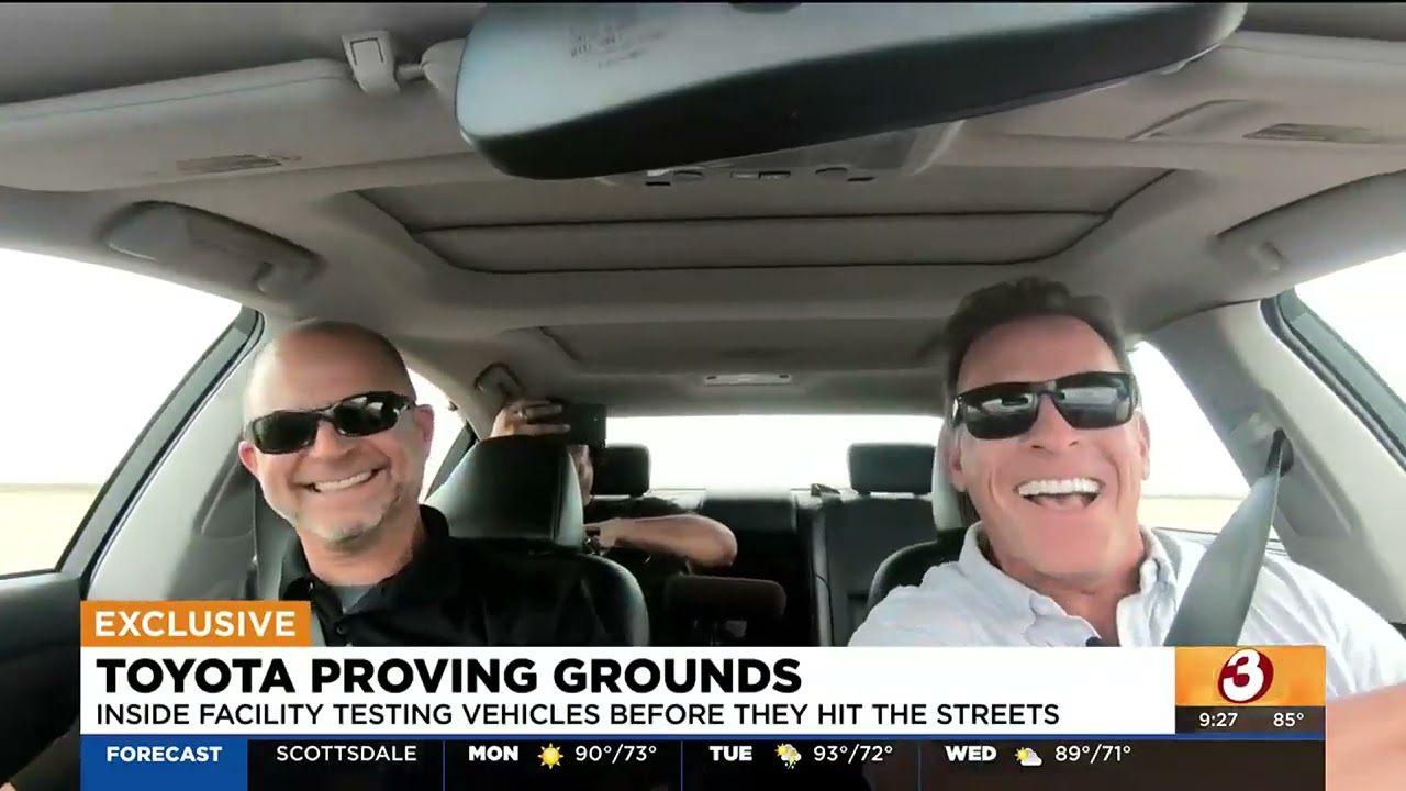 An exclusive look inside the Toyota Proving Grounds track in rural Arizona