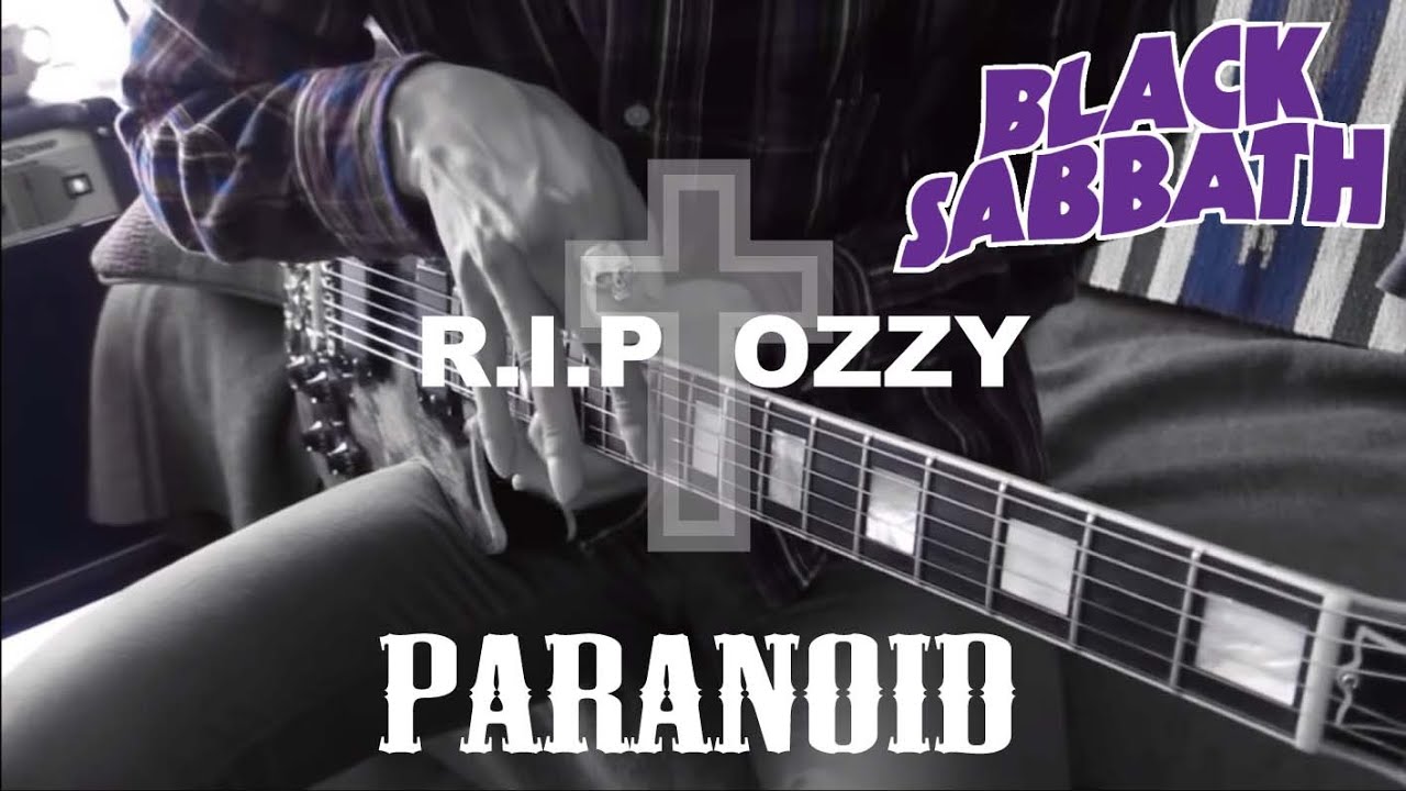 R.I.P  OZZY / Black Sabbath - Paranoid   : by Gaku