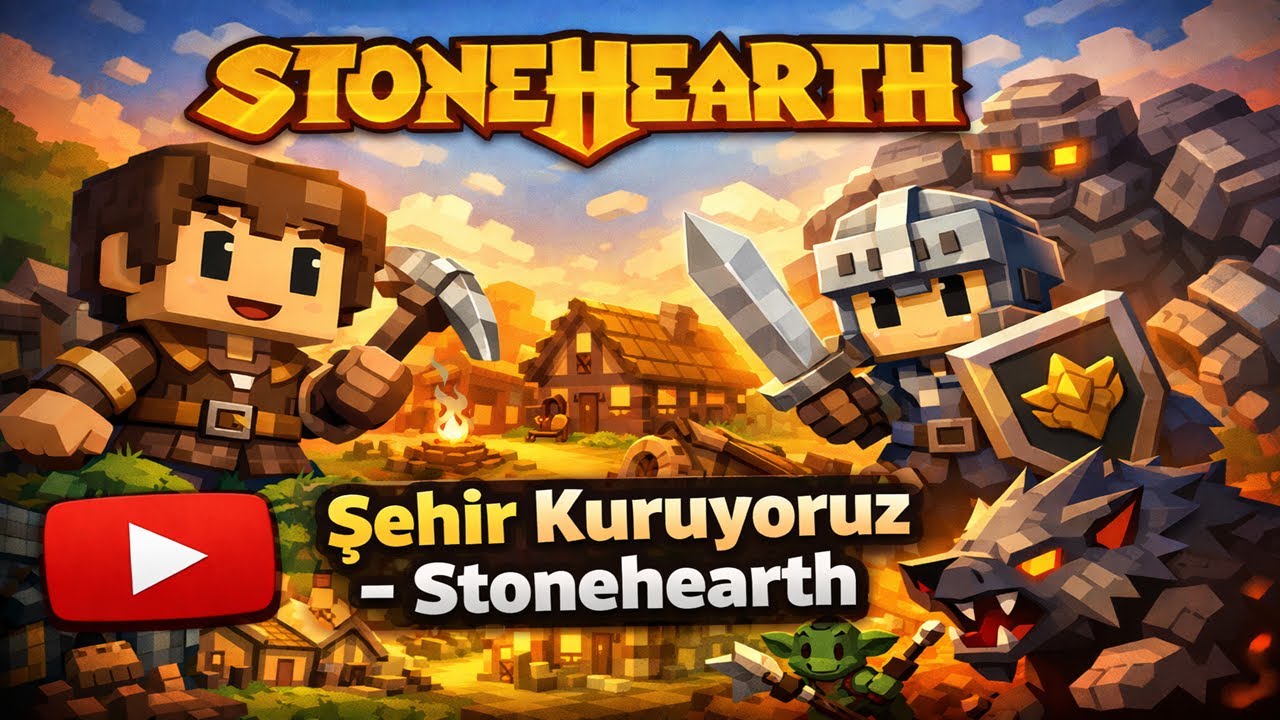 Herkes Ev Sahibi Olacak | Stonehearth Türkçe Oynanış 2026 - Bölüm 4