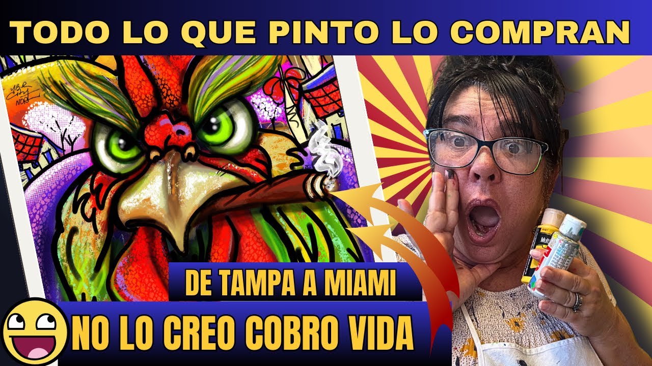 De Caibarien a Miami, lo que Aprendí en mi Pueblo y hoy Vendo en Miami/#artvlog