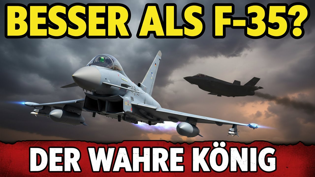 NATO SCHOCKIERT: Warum der Eurofighter die F-35 im Luftkampf besiegt