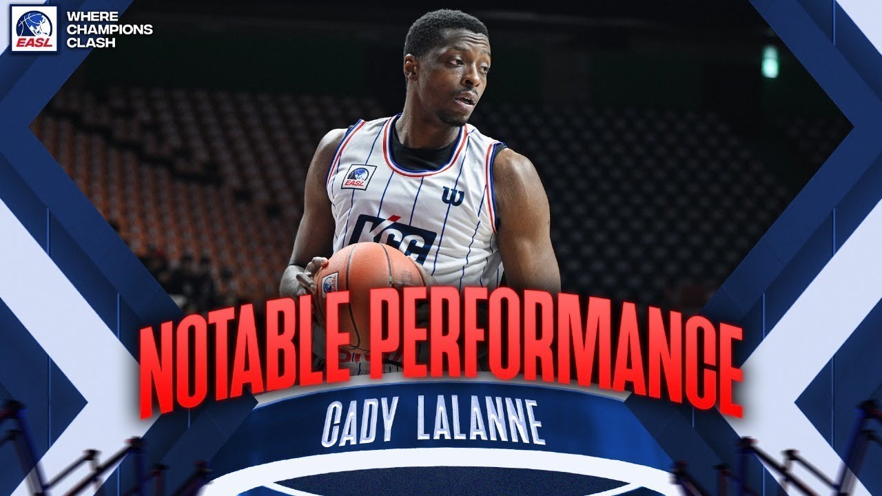 Notable Performance: Busan KCC Egis Cady LaLanne 33 points vs. New Taipei Kings
