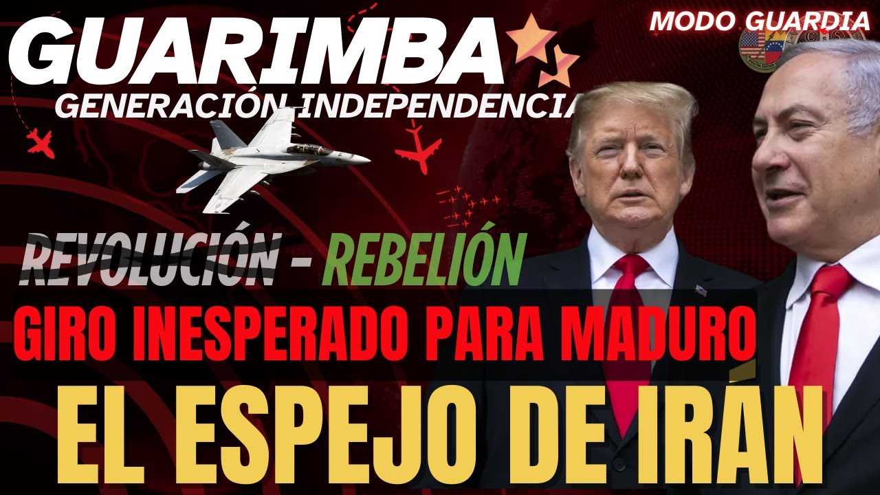 🔴 VENEZUELA EN VIVO - CAYENDO EL RÉGIMEN DE IRÁN Y EL GIRO INESPERADO QUE MADURO TEME