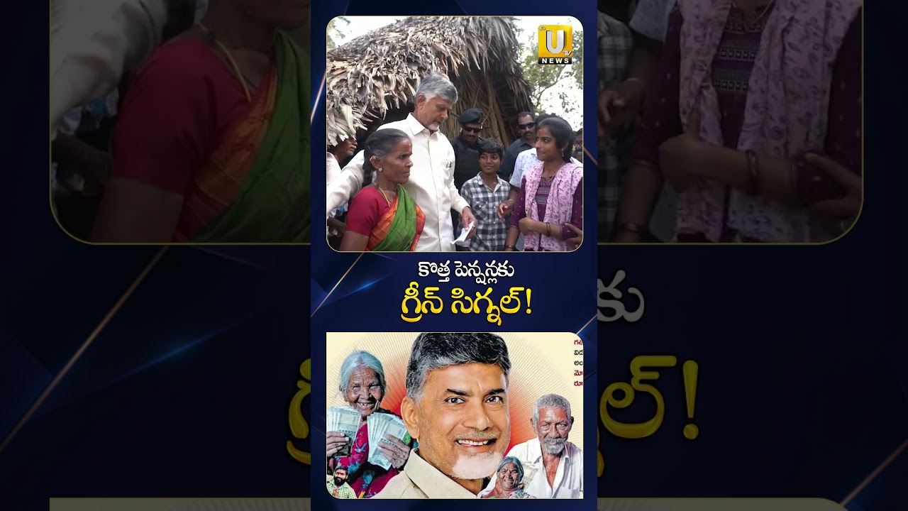 కొత్త పెన్షన్లకు గ్రీన్ సిగ్నల్ #appensions #newpensions #pensionupdate #apgovernment #ytshorts