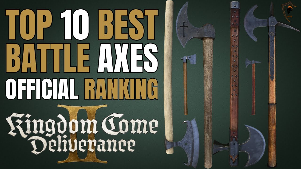 Kingdom Come Deliverance 2: 10 лучших топоров по общему урону