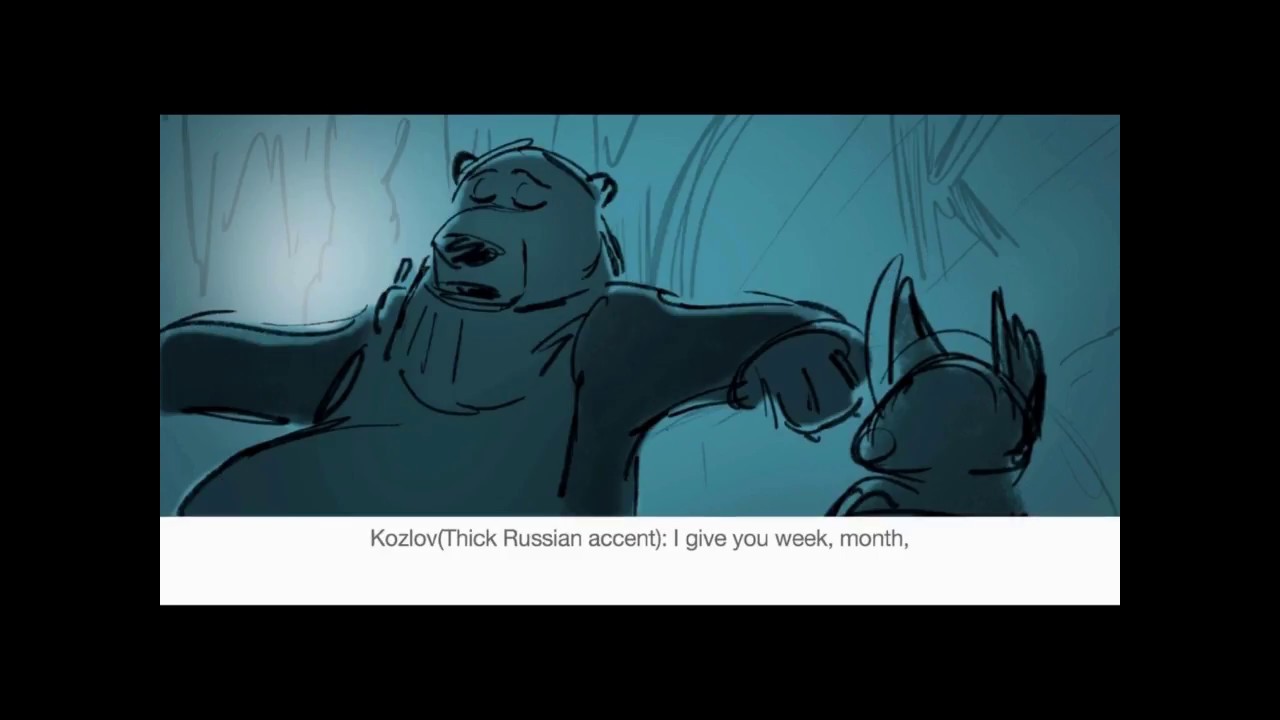 Koslov's Threat [Zootopia Deleted Scene Comic Dub]