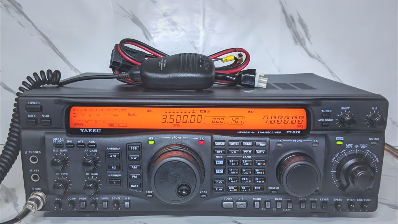 RADIO YAESU FT 920 HF/50Mhz