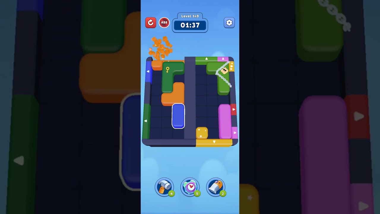 City Block Jam: Color Slide | LEVELS 146-150