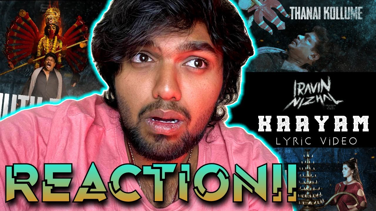 Kaayam Lyrical Video | REACTION!! | Iravin Nizhal | A R Rahman | Radhakrishnan Parthiban