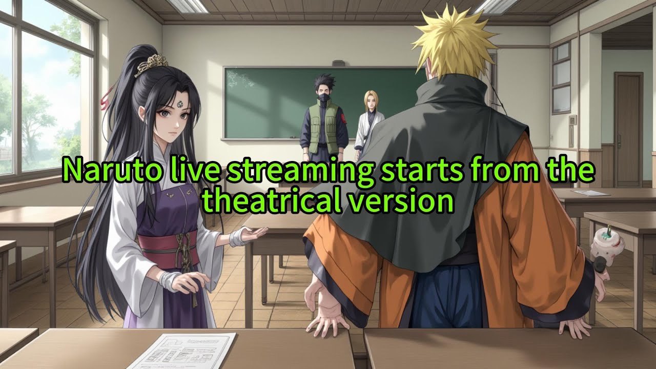 《Naruto live streaming starts from the theatrical version》