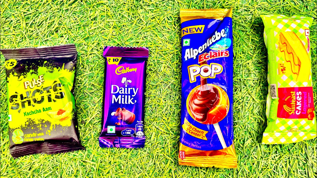 ASMR MOST POPULAR EATING CANDY/ satisfied chocolate 🍫 unpacking dairy milk & lollipops 🍭 rainbow…