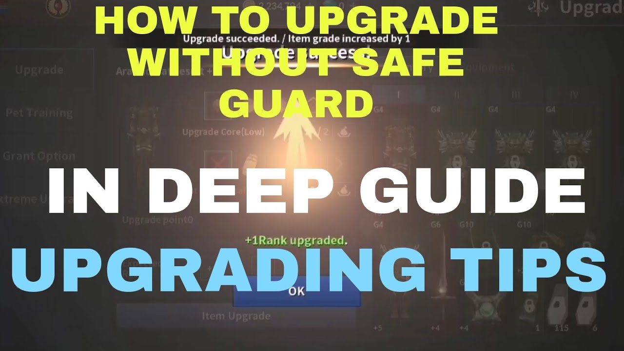 CABAL MOBILE - UPGRADING TECHNIQUE WITHOUT SAFE GUARD