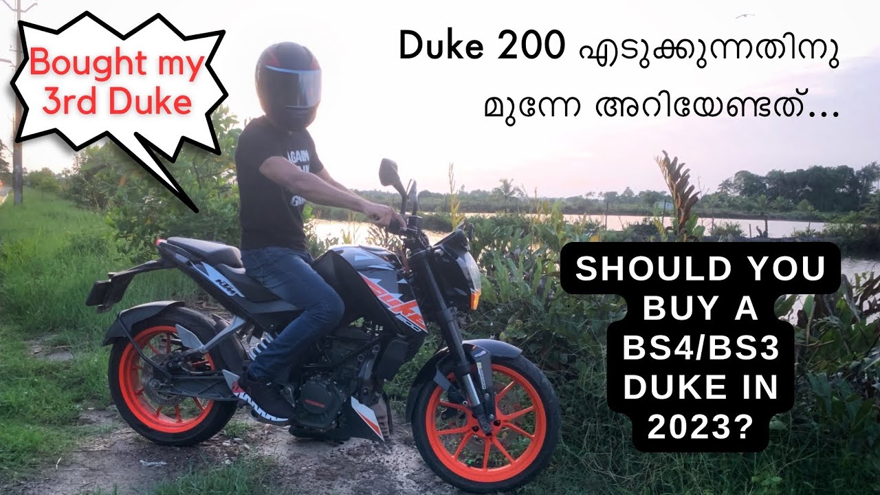 Duke 200 BS4 in 2023? Review on KTM Duke200 2019 model | New vs Old Power Mileage Comfort Malayalam