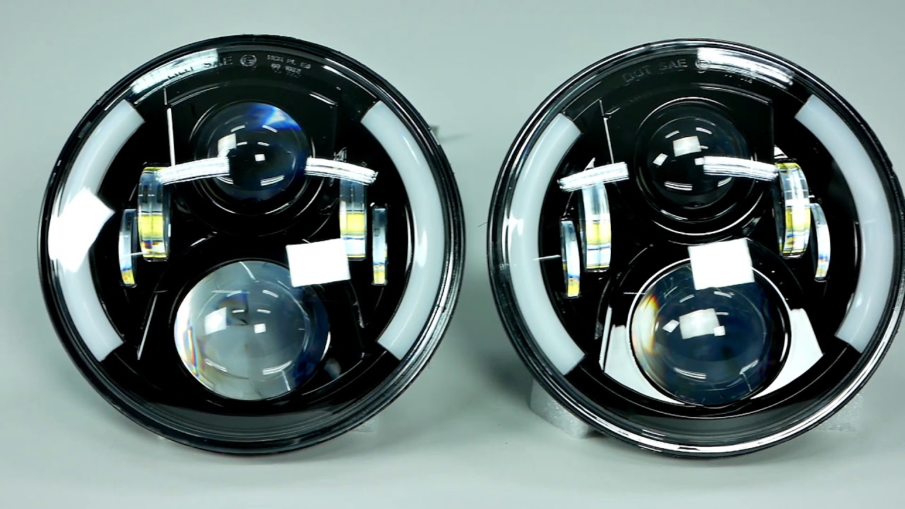 7' LED HEADLIGHTS 