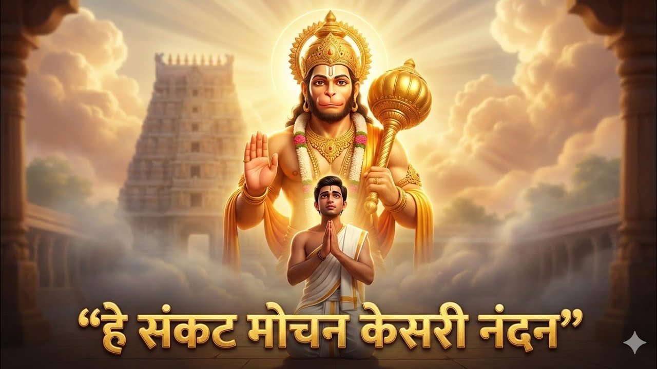 हे संकट मोचन केसरी नंदन 🙏 |पवनसुत विनती बार-बार | हनुमान जी का भक्ति भजन #hanuman ji #Shiv_ka_prem
