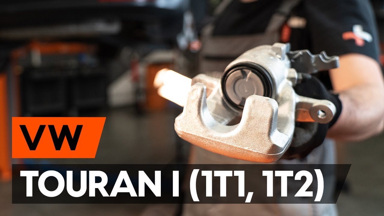 Comment remplacer un étrier de frein arrière sur VW TOURAN 1 (1T1, 1T2) [TUTORIEL AUTODOC]