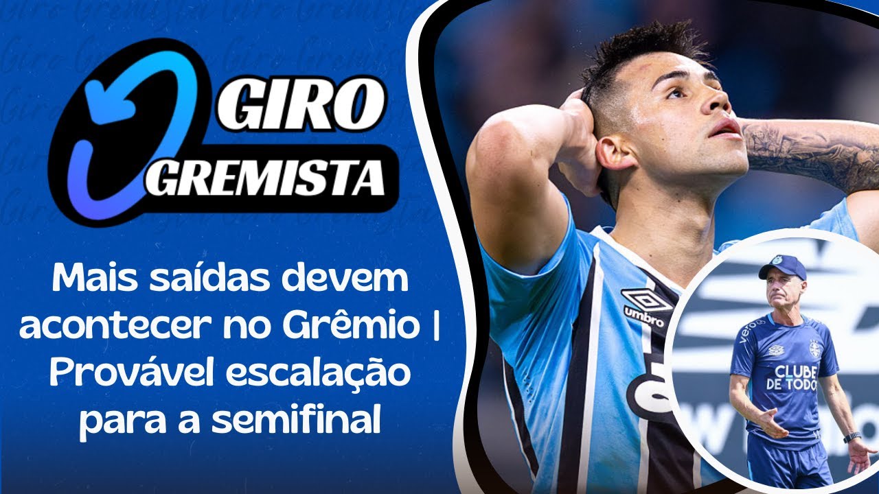 GIRO GREMISTA: Grêmio aumenta saídas, polêmica sobre vestiário, provável escalação e mais!