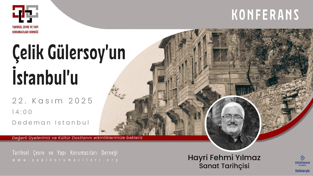 Hayri Fehmi Yılmaz: Çelik Gülersoy'un İstanbul'u #ÇelikGülersoy, #ŞehirKültürü, #KentTarihi