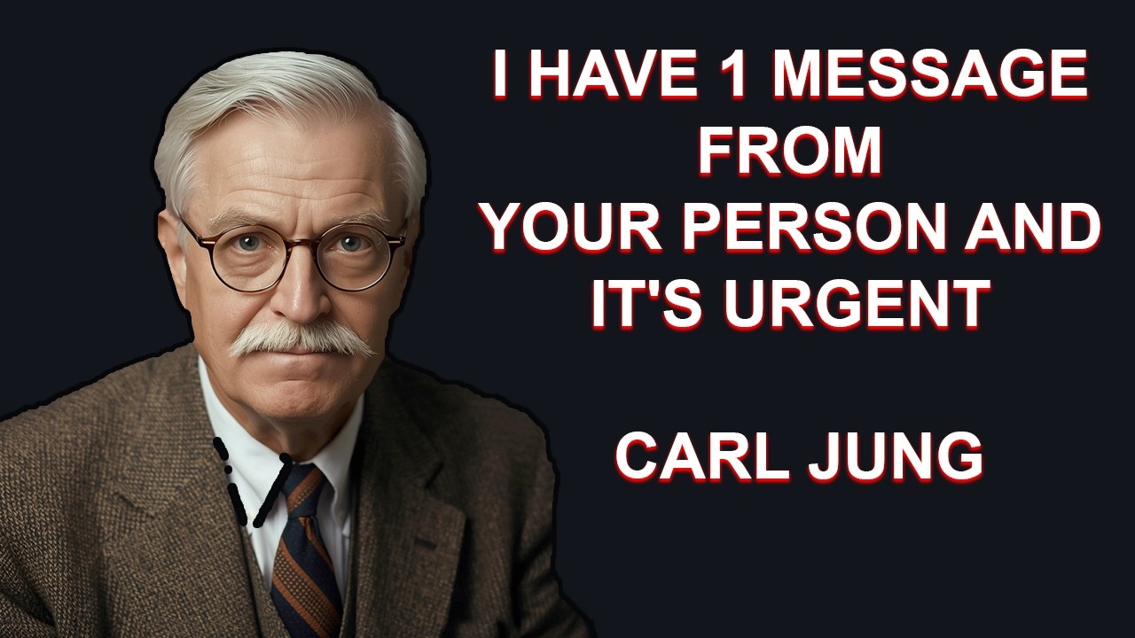 I HAVE 1 MESSAGE FROM YOUR PERSON AND IT'S URGENT || CARL JUNG