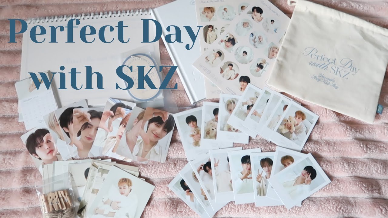 Unboxing Stray Kids' 2024 Season's Greetings | Perfect Day with SKZ