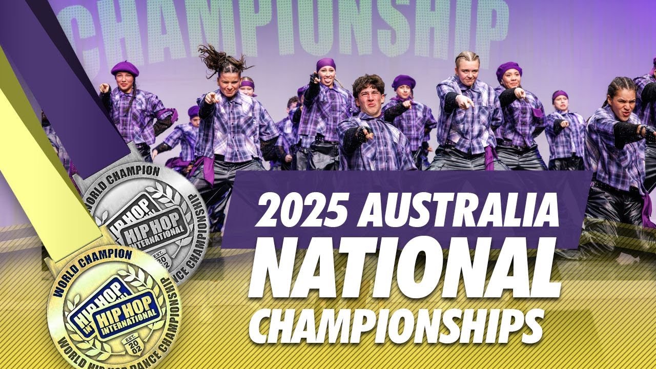 Sploove (NSW) Gold Medalist HHI JV MegaCrew Division | 2025 Australia Hip Hop Dance Championships