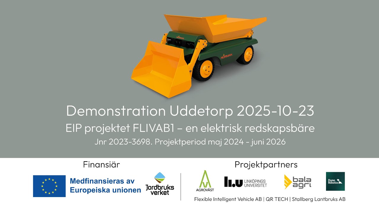 Demodag Uddetorp Projekt FLIVAB1 - Agrovast 2025