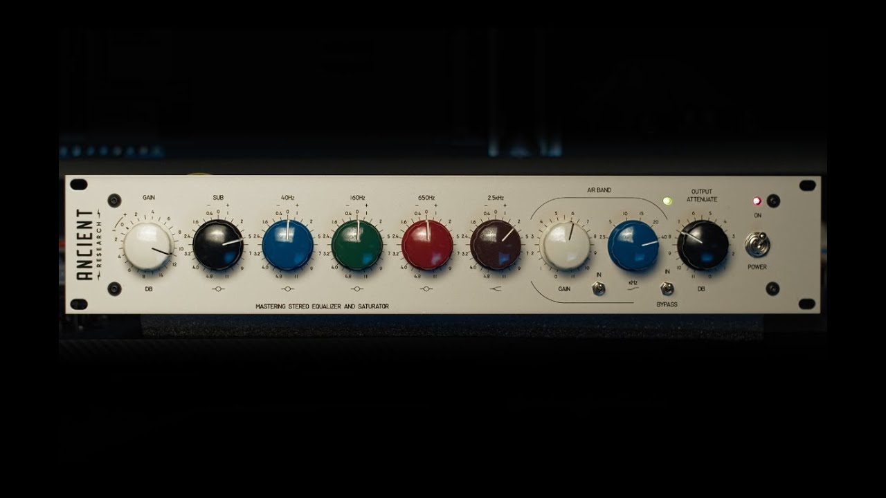 Discrete Stereo Mastering EQ