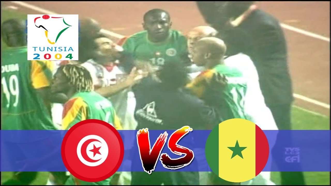 إشتباكات و إنتصار تاريخي في وسط الضباب في ملخص مباراة تونس و السنغال كأس أمم إفريقيا 2004
