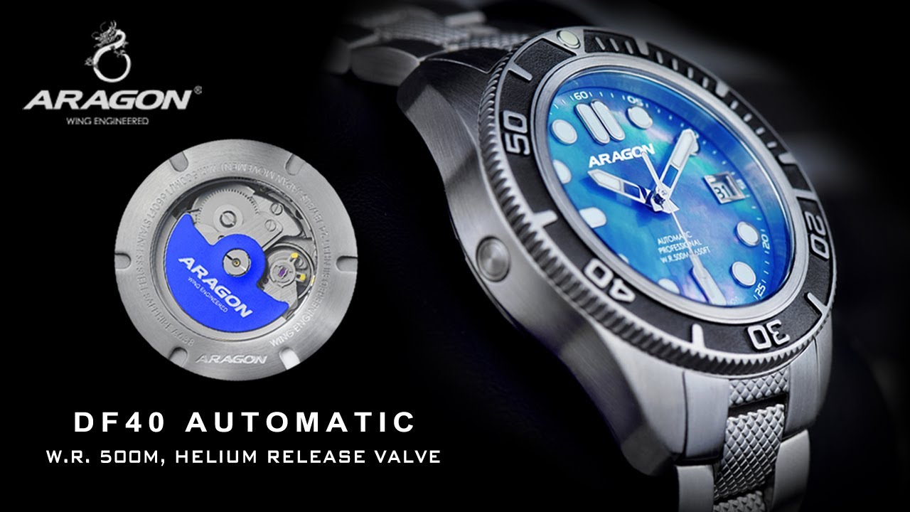 ARAGON® DF40 Automatic (40mm Case Diameter, 13mm Thickness)