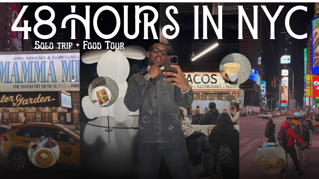 I Spent 48 Hours In NYC!! Trying All Viral Foods !!!!