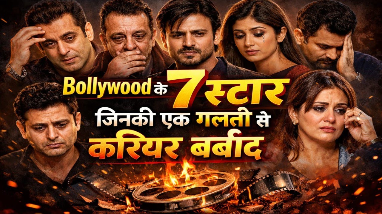 Bollywood के 7 स्टार जिनकी एक ग़लती से करियर बर्बाद 