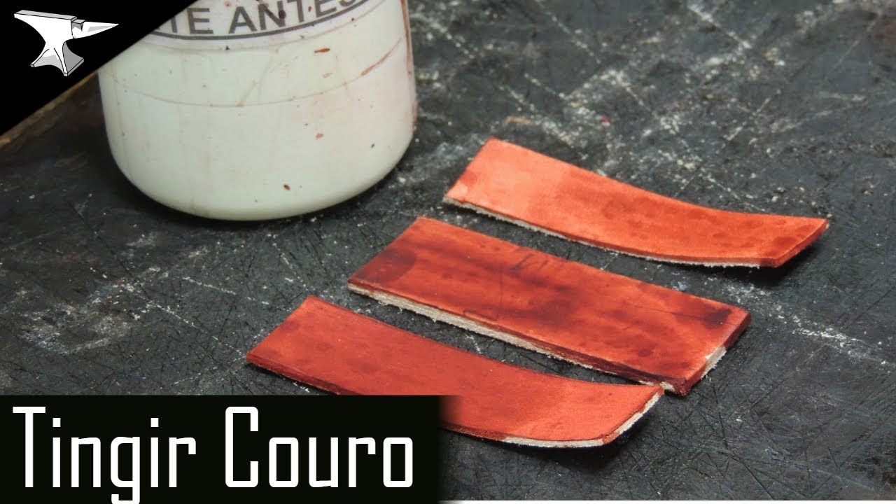 Como PINTAR COURO SOLA,SOLETA,ATANADO