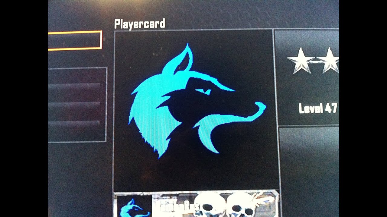 Black ops 2: Original Wolf Emblem