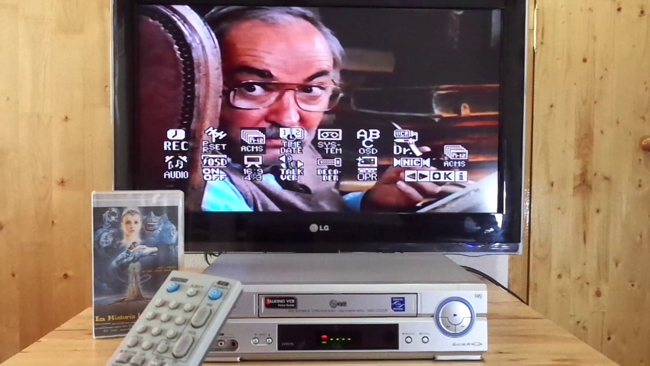 Talking VCR LG LV2775
