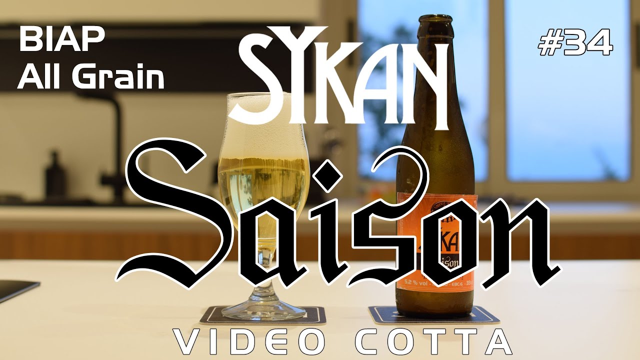Sykan Saison - All Grain BIAP con Klarstein Mundschenk / Brewmonk video cotta - Homebrewing
