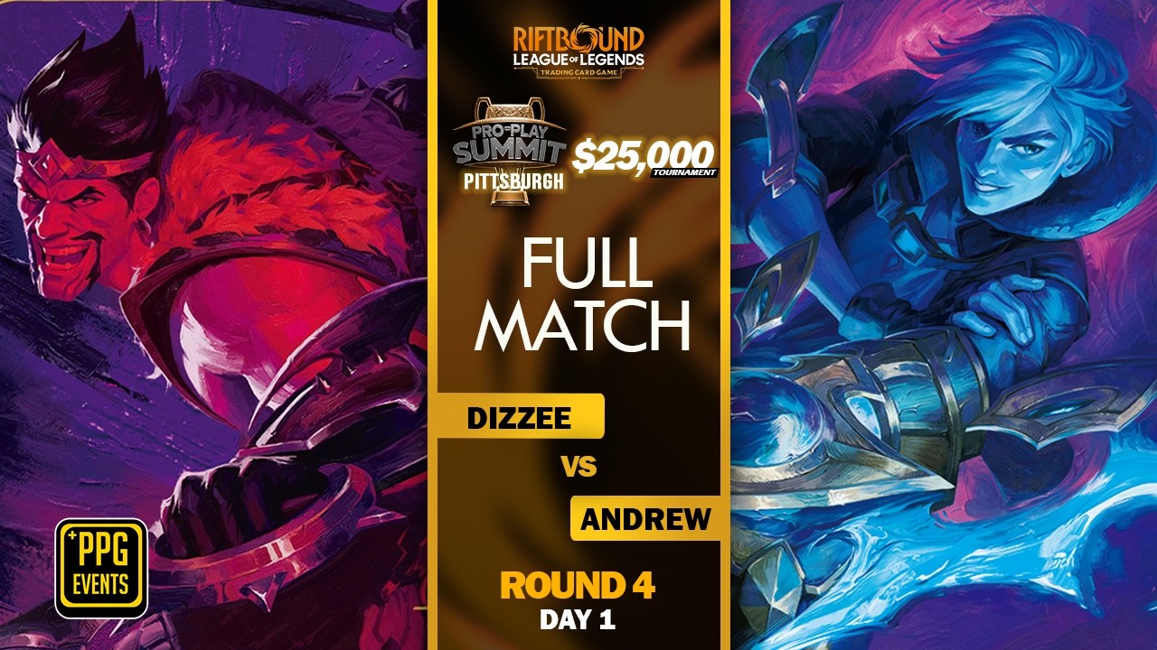 Pro Play Summit Pittsburgh RIFTBOUND - Round 4 - Draven vs Ezreal | Pro-Play Games