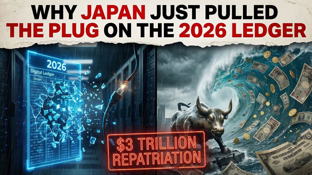 Forensic Audit - The $3 Trillion Repatriation: Why Japan Just Pulled the Plug on the 2026 Ledger
