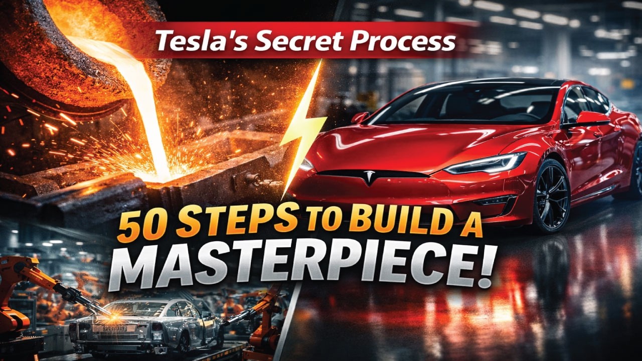 Tesla’s Secret Process: 50 Steps to Build a Masterpiece