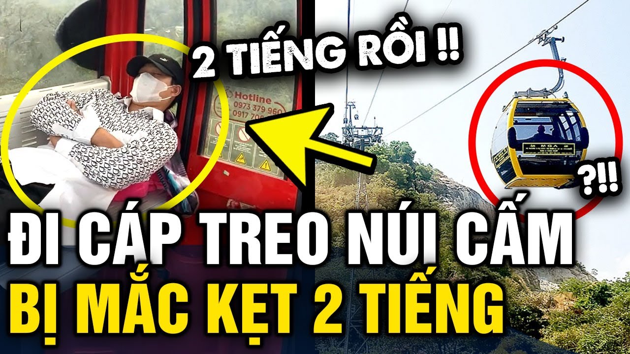 Đi DU XUÂN đầu năm, chàng trai GẶP KIẾP NẠN khi cáp treo lơ lửng gần 2 TIẾNG ĐỒNG HỒ | Tin 3 Phút