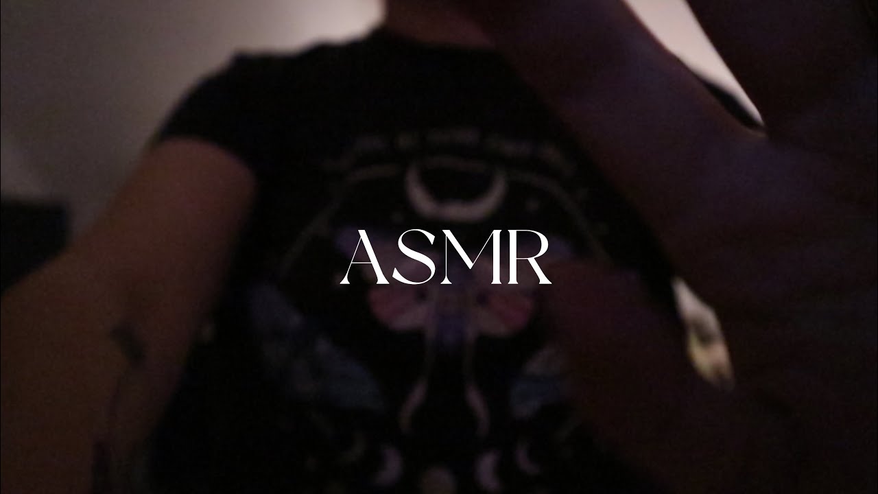 ASMR | ✨Relaxing✨ hand movements / face brushing /  echo