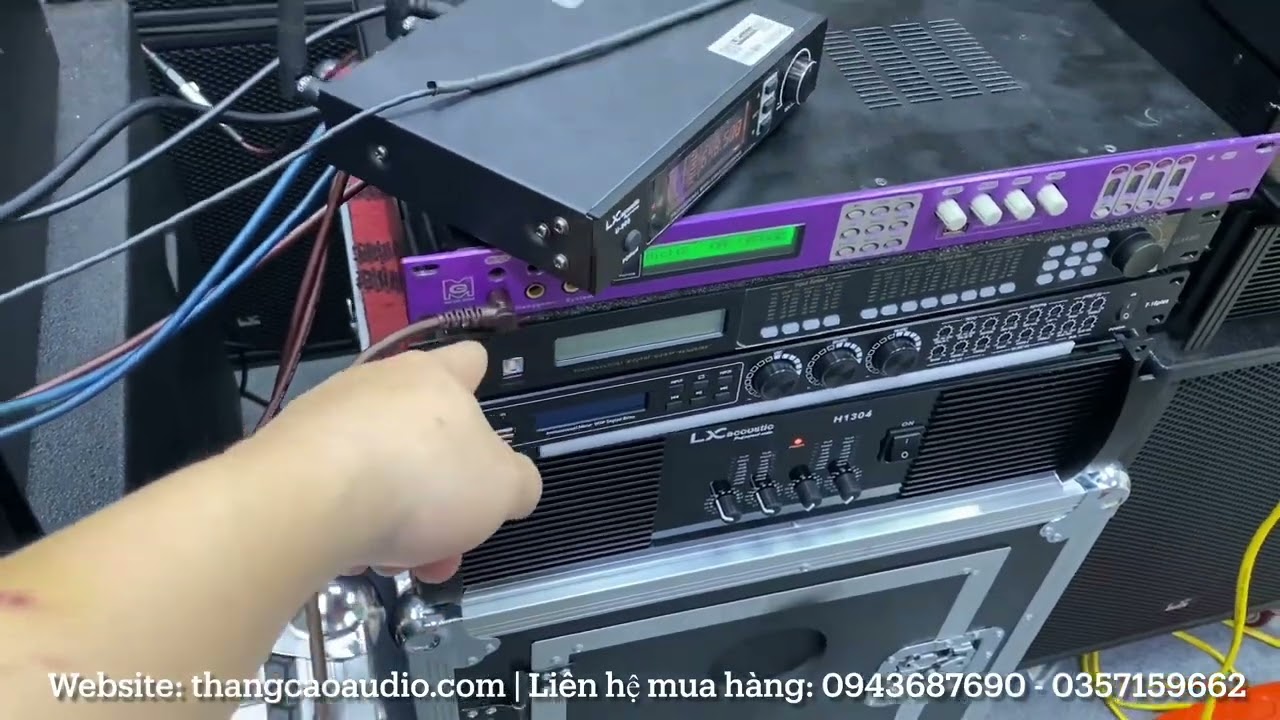 Tận dụng Vang Số l&agrave;m Effect Rời Cho B&agrave;n Mixer : Mixer Dynacord CMS1000 h&agrave;ng cao cấp