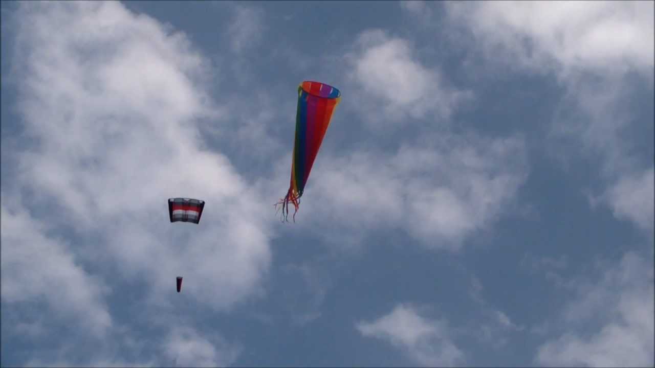 Lifter-Kite Power Sled 36 über Kestenholz