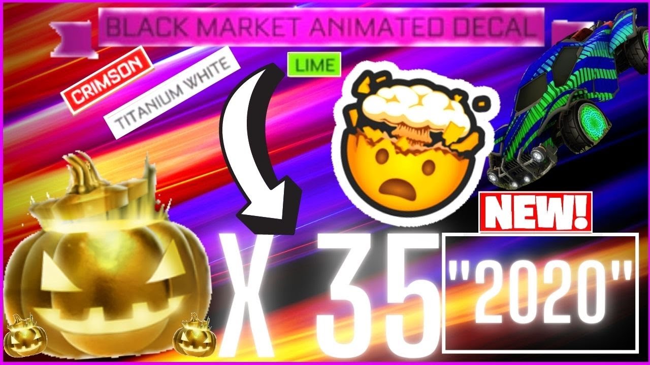 OPENING 35 GOLDEN PUMPKINS 2020 (Rocket League)