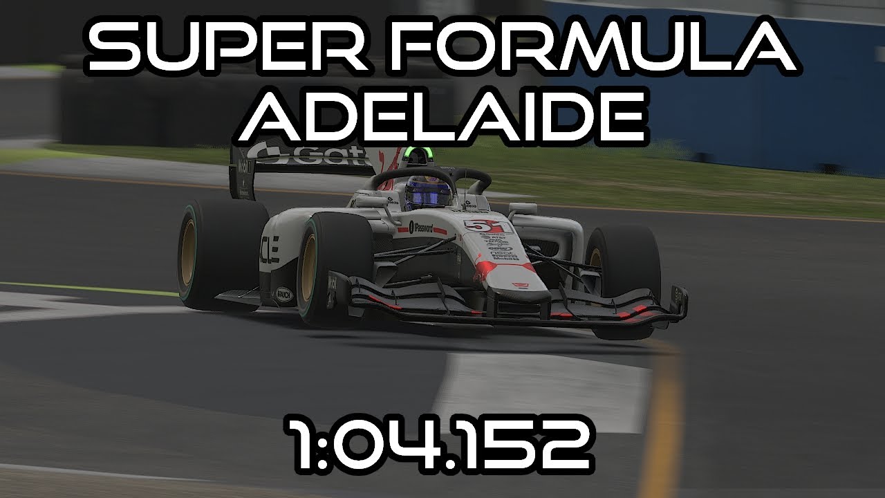 iRacing SF23 26S1 - Week 4: Adelaide Hotlap
