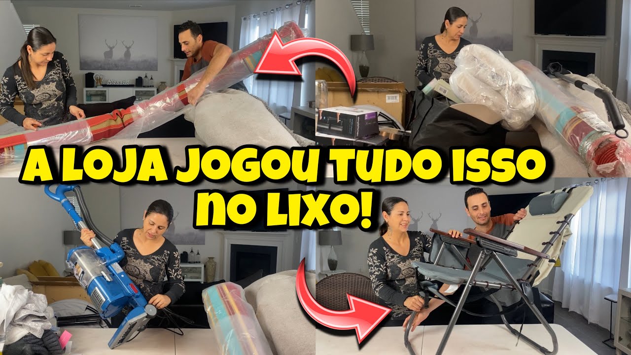 A loja jogou tudo isso no lixo dos estados unidos!🇺🇸🇺🇸🇺🇸 dumpster-basura