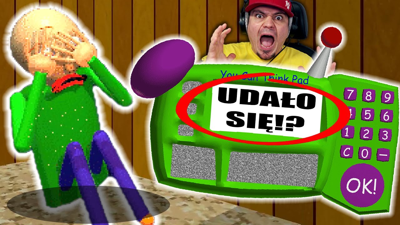 😯 BALDI PŁACZE?! *glitchowanko i cheatowanko* | Baldi's Baiscs Remastered