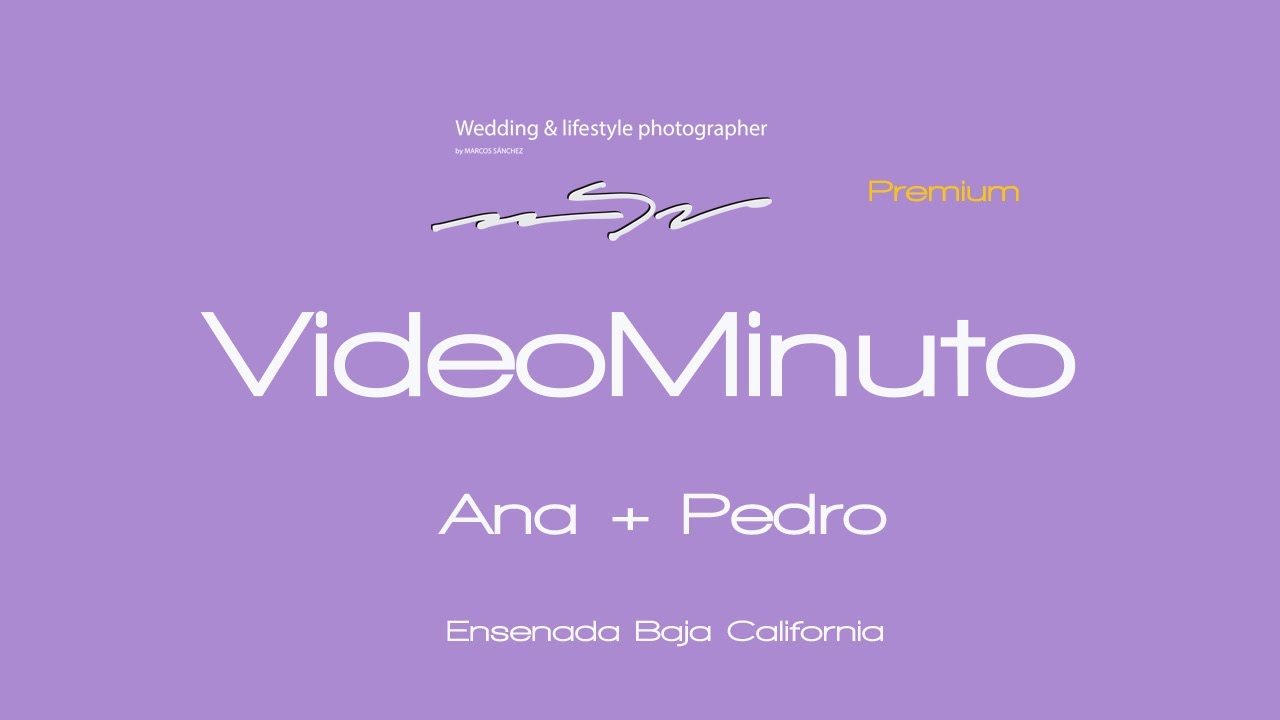 Video minuto de la Boda de Ana & Pedro