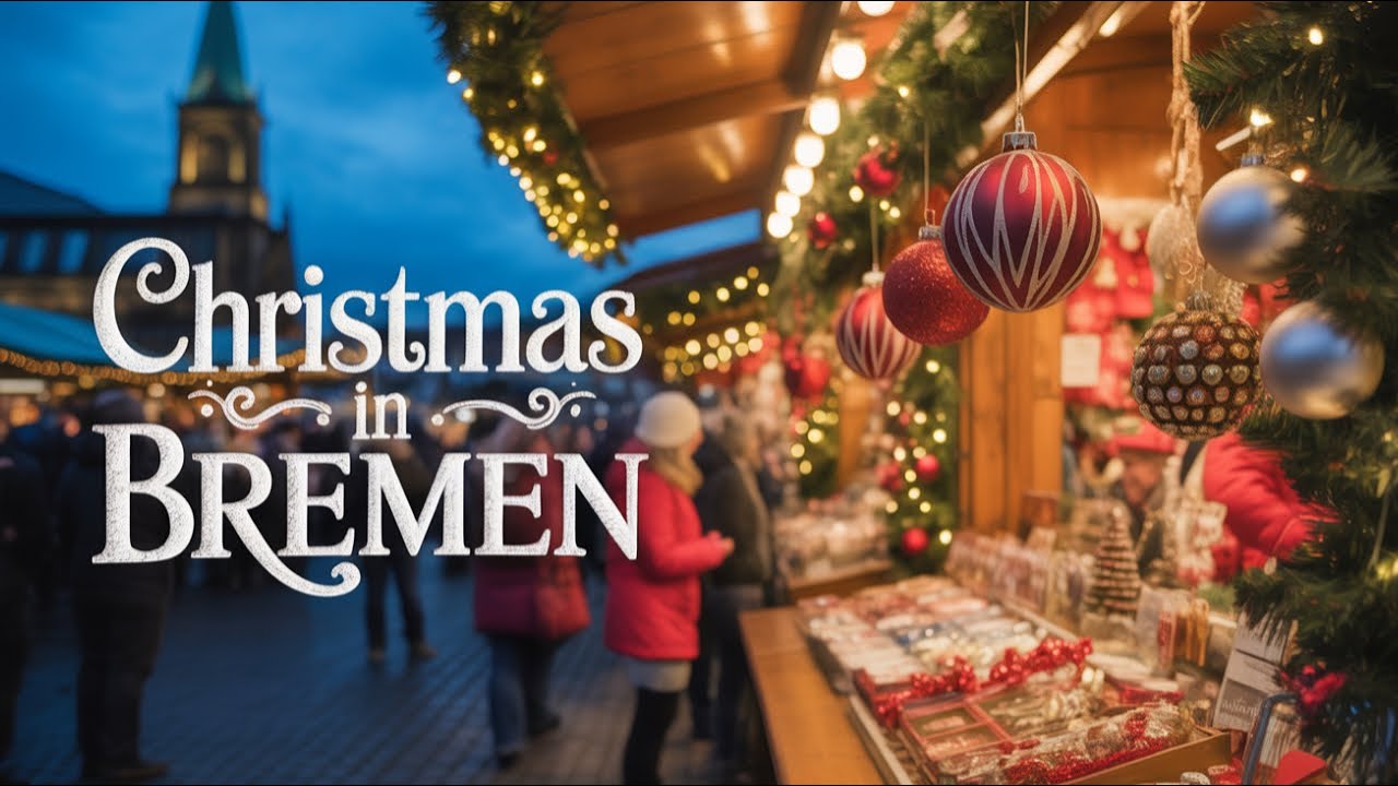 German Christmas Market in Bremen 2025 – 4K Full Marktplatz Tour | Best Christmas Market in Germany?